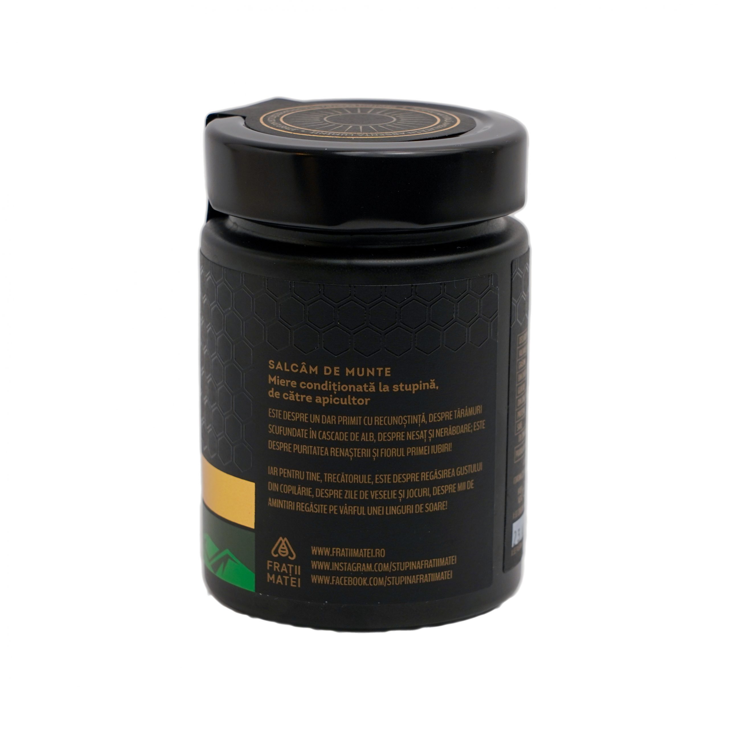 Salcâm de Munte, miere crudă, 270 g - imagine 2